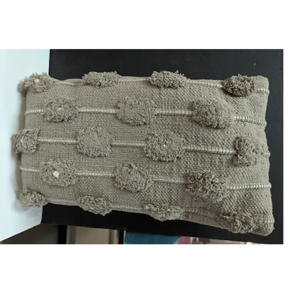 Pom Pom at Home Lola Hand woven New $126.00 Linen Pillow 12